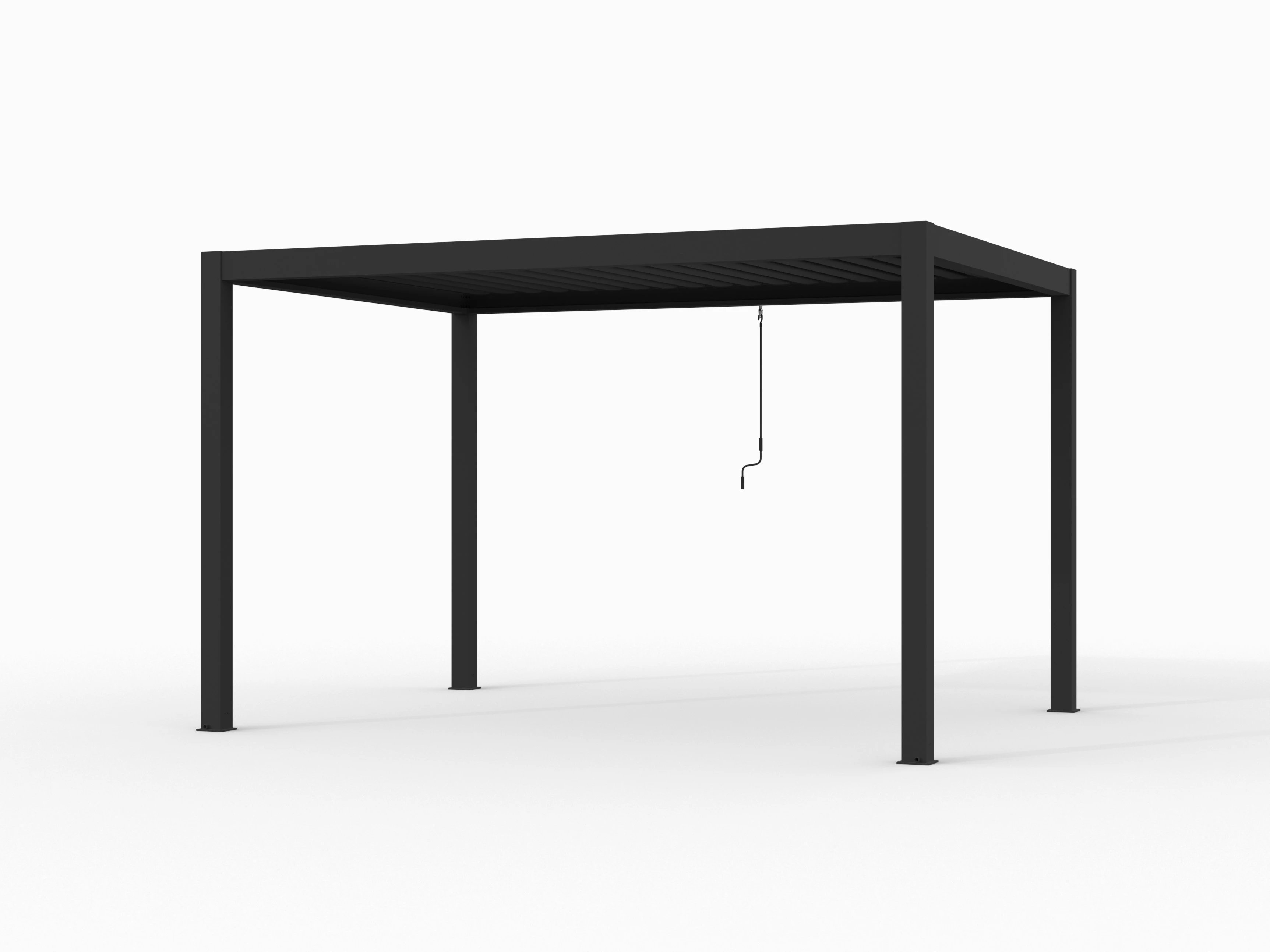 Aluminium Pergola Premium met Lamellen 400 x 300 cm - Afbeelding 4